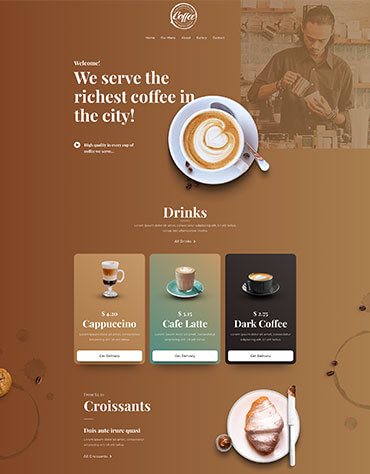 Coffee website