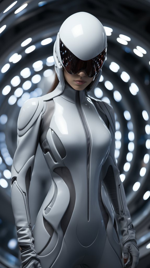 woman, future, futuristic-depicting the future of front-end development